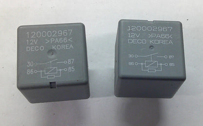 USA SELLER GM OEM DECO RELAY SET 120002967 YEAR WARRANTY TESTED  GM12
