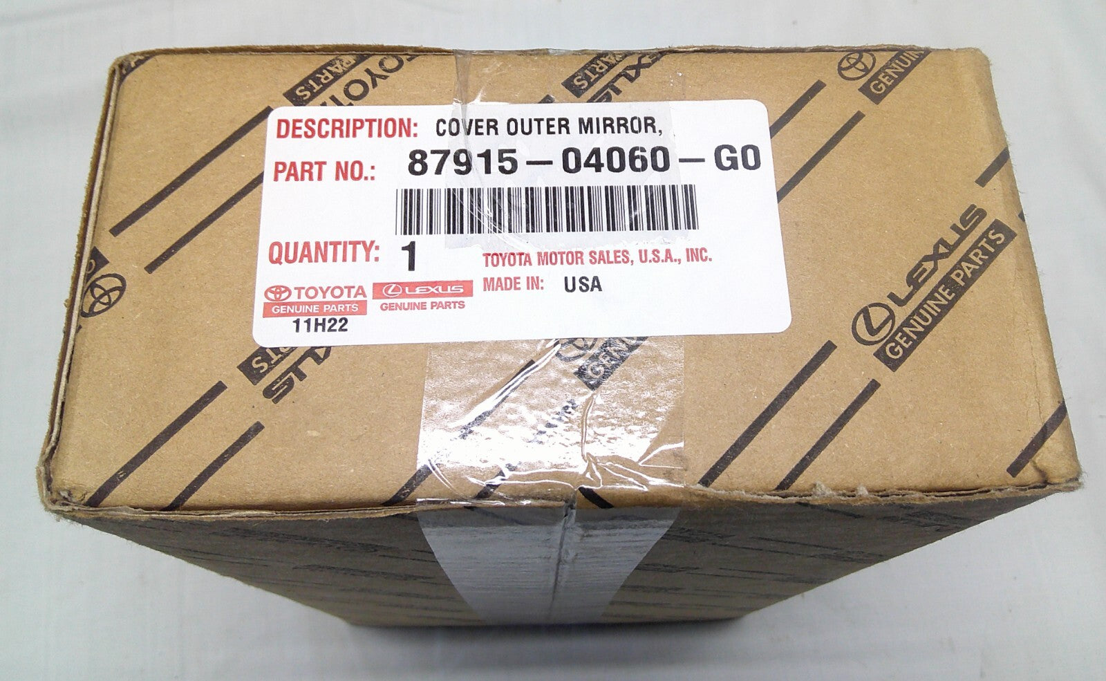 BRAND NEW 2021 - 2023 TOYOTA TACOMA OUTER MIRROR COVER GREEN 	87915-04060-G0  B3 - RarePartsFinder.Com