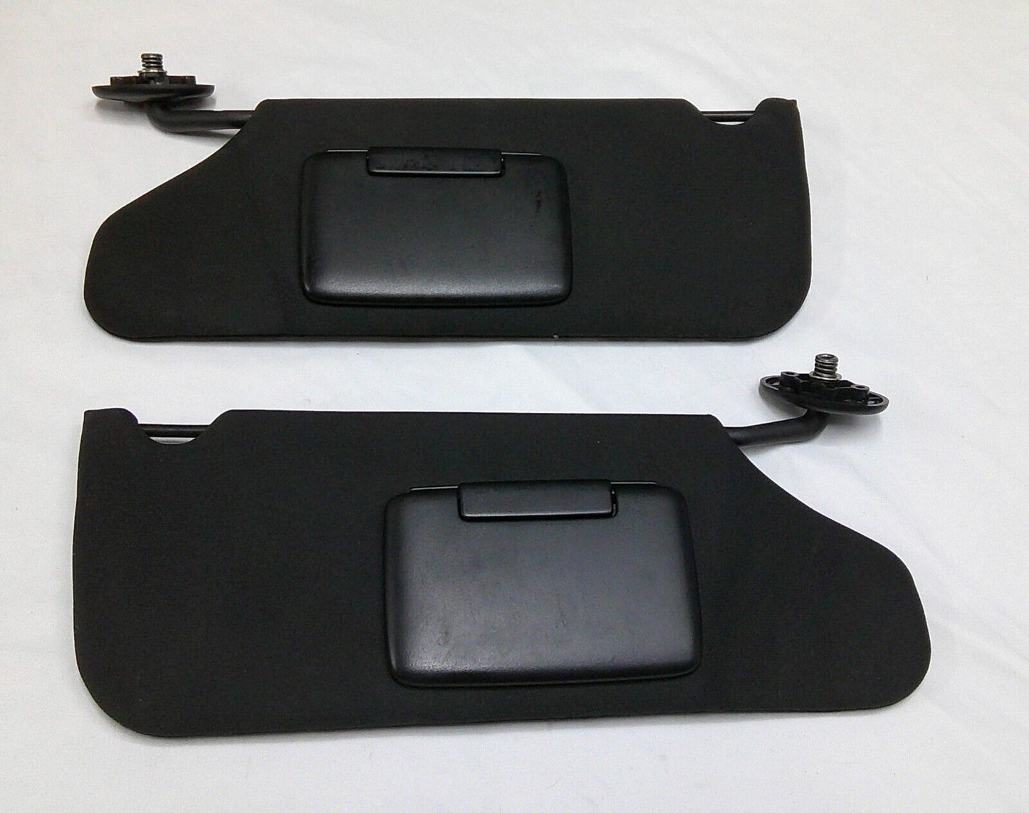 11 12 13 14 Dodge Avenger LH & RH Sun Visor Set Black OEM FREE SHIPPING B5 - RarePartsFinder.Com