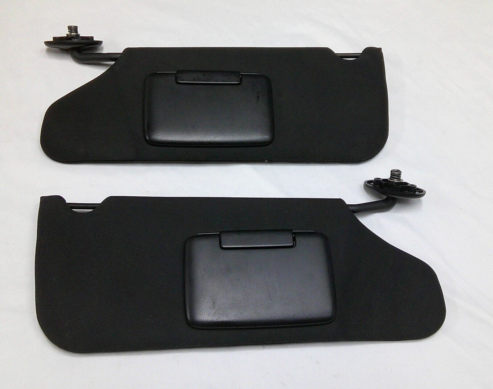 11 12 13 14 Dodge Avenger LH & RH Sun Visor Set Black OEM FREE SHIPPING B5 - RarePartsFinder.Com