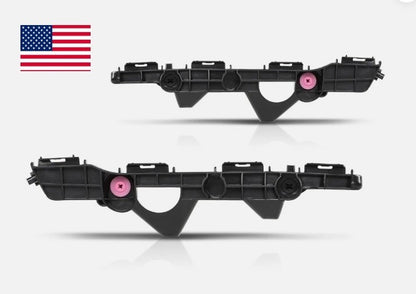 Bumper Bracket Fit For 15-18 Toyota RAV4 Set of 2 Rear Driver and Passenger Side