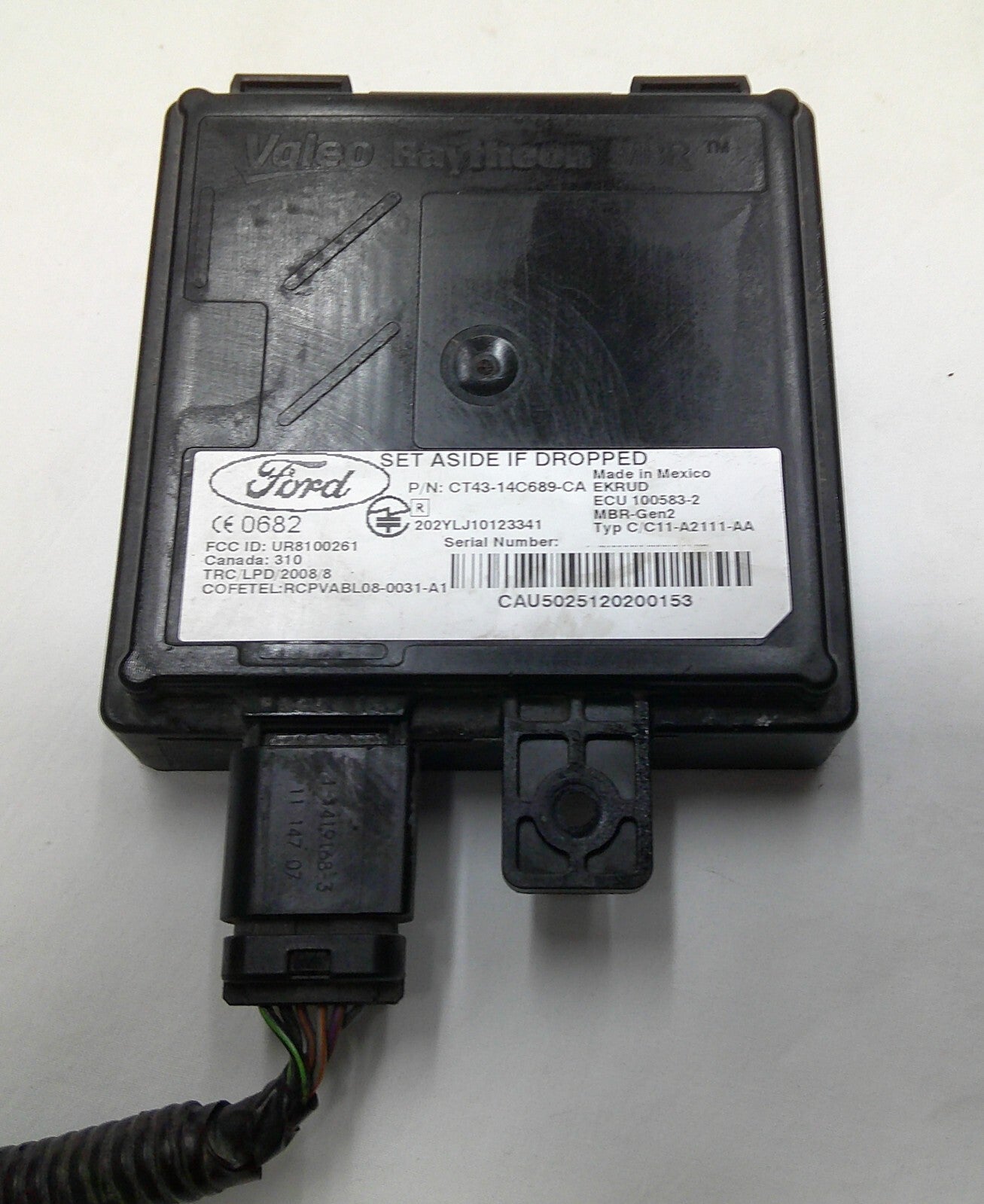 2011 - 2013 Ford Edge / Explorer Blind Spot Sensor  CT43-14C68-CA OEM A17 - RarePartsFinder.Com