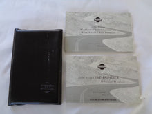 2000 NISSAN PATHFINDER OWNERS MANUAL SET W/ CASE  OEM FREE SHIPPING! - RarePartsFinder.Com
