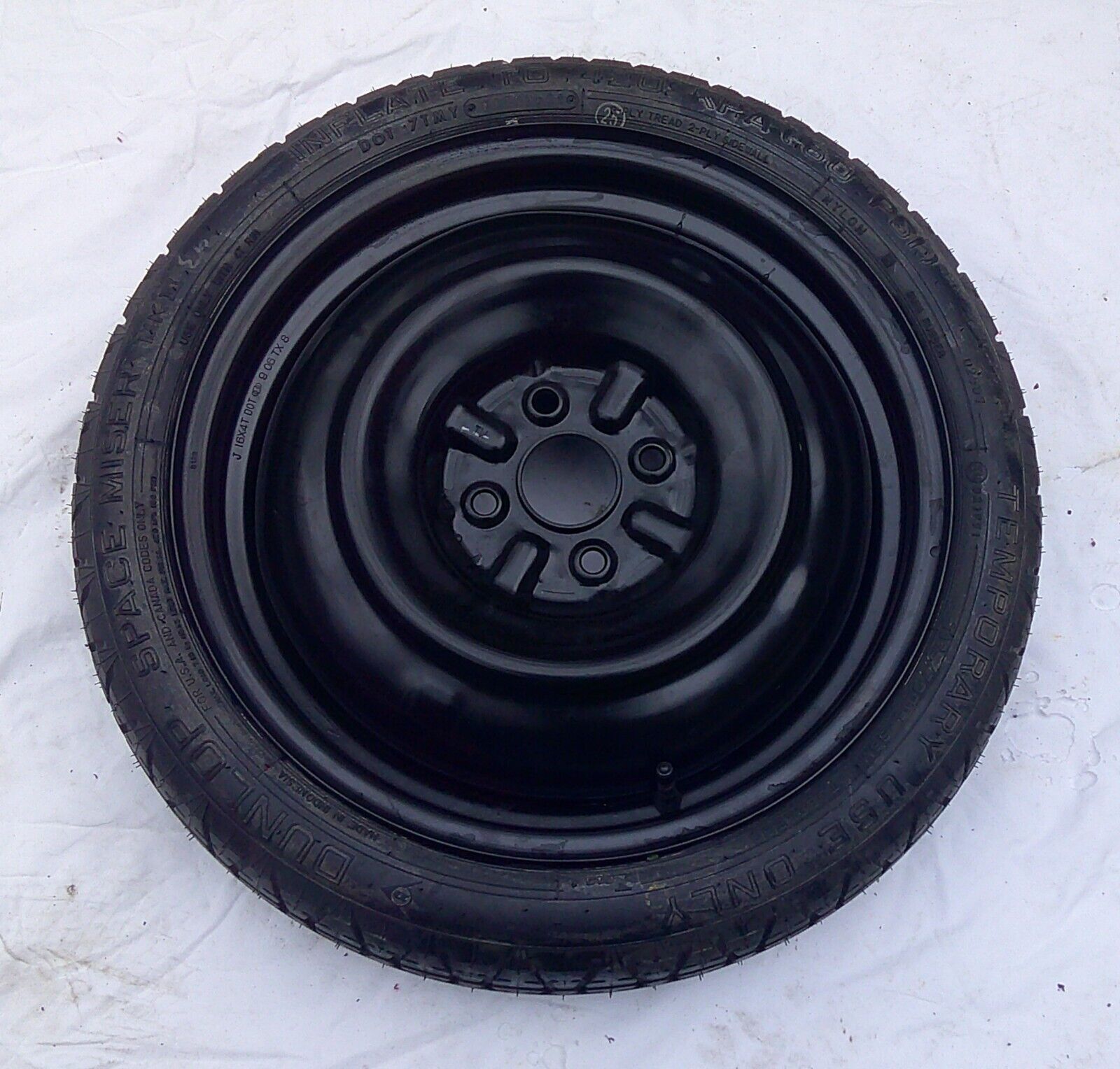 New Never Used 2004 - 2006 Scion XA OEM Emergency Donut Spare Tire T125/70D16 - RarePartsFinder.Com