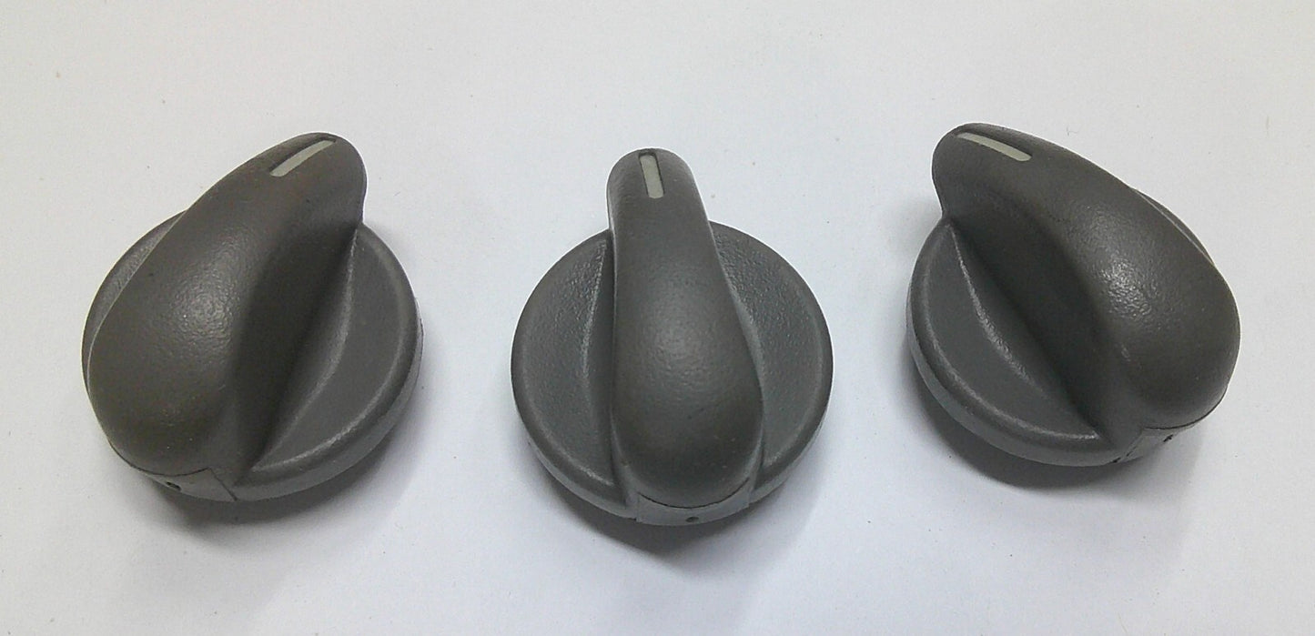 1995 - 2005 CAVALIER SUNFIRE GREY CLIMATE CONTROL  KNOB SET OEM 89018265