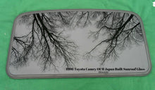 1998 TOYOTA CAMRY SUNROOF GLASS PANEL JAPAN BUILT YEAR SPECIFIC OEM FREE SHIP - RarePartsFinder.Com