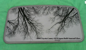 1998 TOYOTA CAMRY SUNROOF GLASS PANEL JAPAN BUILT YEAR SPECIFIC OEM FREE SHIP