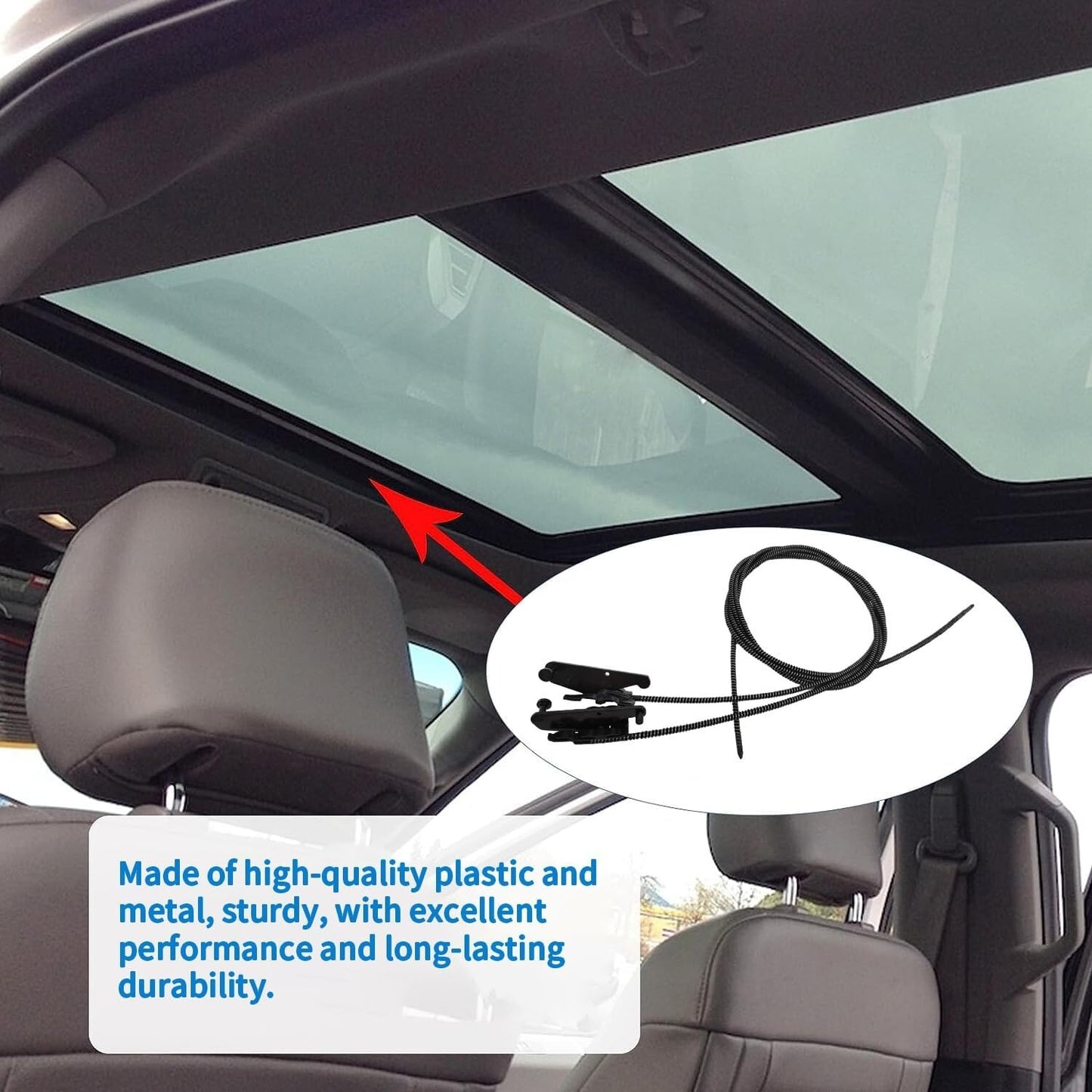 SUNROOF GLASS DRIVE CABLE for NAVIGATOR F150 250 350 FL3Z-16502C22-E FREE SHIP - RarePartsFinder.Com