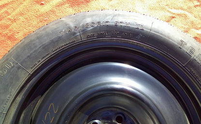 2010 - 2014 Subaru Outback Wagon Wheel 17x4 Spare Rim Tire Donut T145 80R17 97M