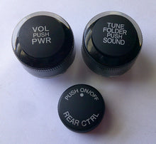 2005 - 2010 HONDA ODYSSEY STEREO RADIO TUNER KNOB SET