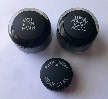2005 - 2010 HONDA ODYSSEY STEREO RADIO TUNER KNOB SET