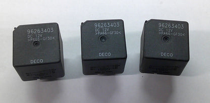 GM OEM 96263403  RELAY SET  1 YEAR WARRANTY TESTED  GM3