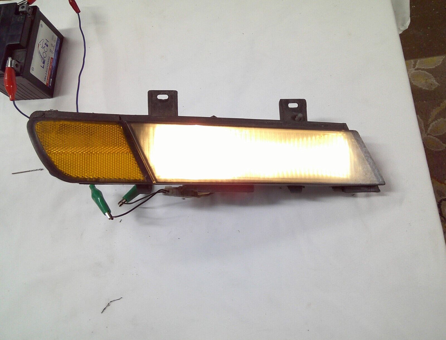 1991-1996 Chevrolet Corvette C4 Front Bumper Passenger Side Marker  Free Ship A1 - RarePartsFinder.Com