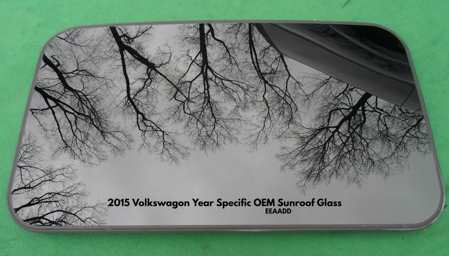 2015 VOLKSWAGON JETTA YEAR SPECIFIC  OEM FACTORY SUNROOF GLASS FREE SHIPPING!