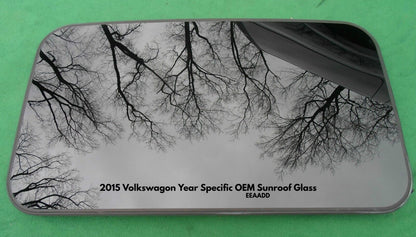 2015 VOLKSWAGON JETTA YEAR SPECIFIC  OEM FACTORY SUNROOF GLASS FREE SHIPPING!