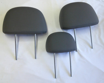 2005 - 2012  FORD ESCAPE REAR HEADREST HEAD REST SET GRAY CLOTH OEM