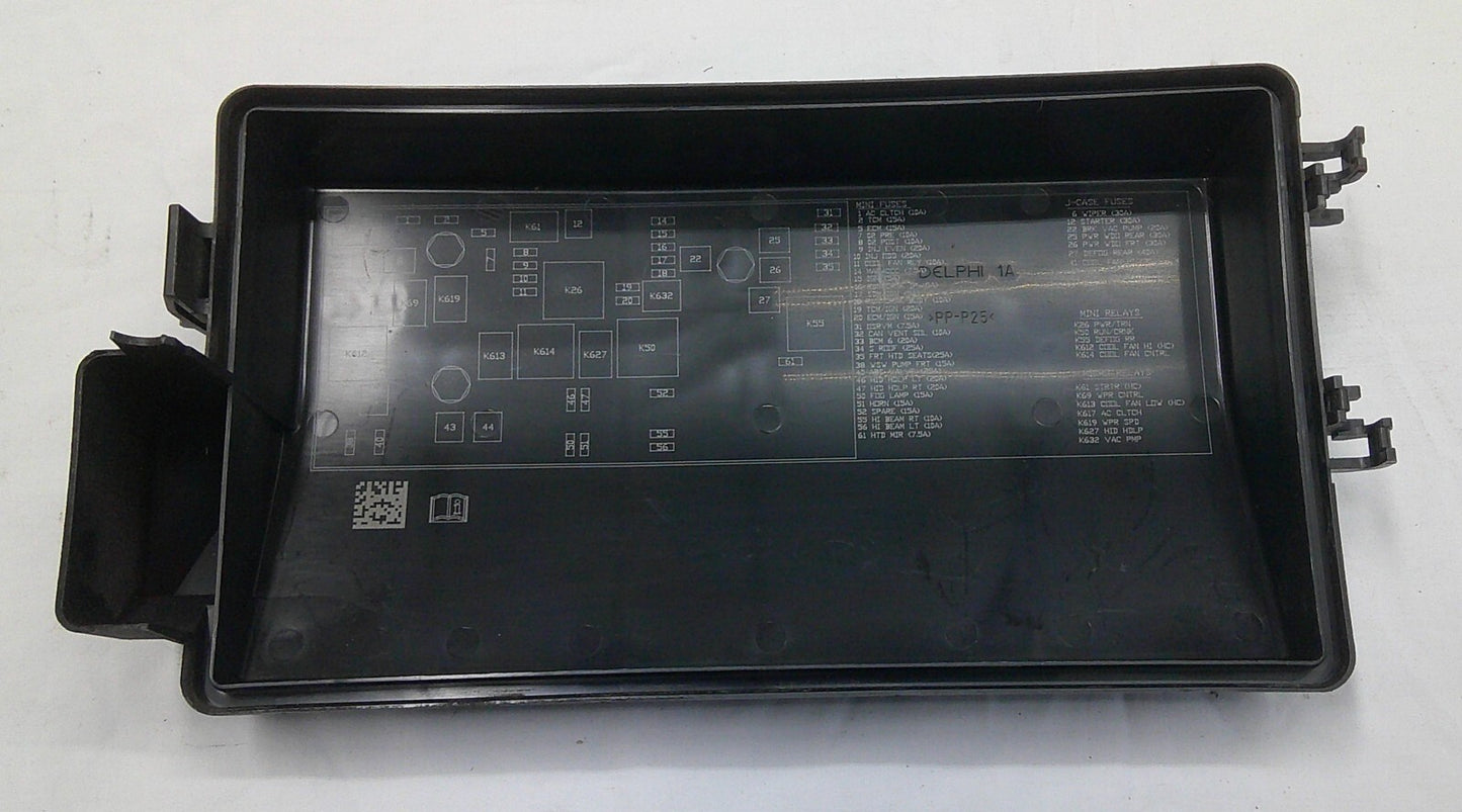 2014 2015 CHEVY CAMARO ENGINE COMPARTMENT FUSE RELAY COVER LID 22911572 B9