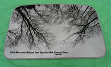 2008 MITSUBISHI ECLIPSE YEAR SPECIFIC OEM FACTORY SUNROOF GLASS FREE SHIPPING! - RarePartsFinder.Com