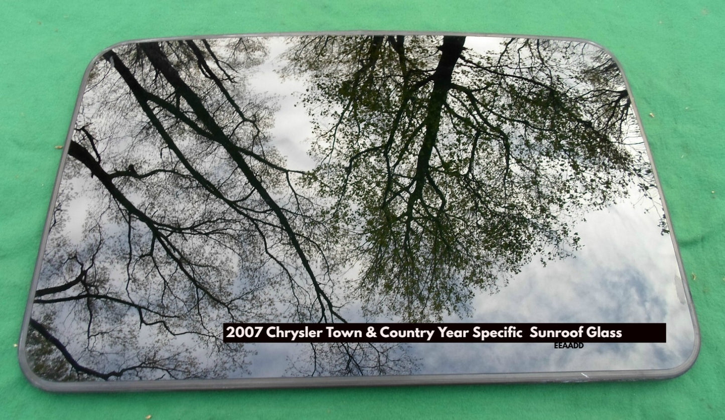 2007 CHRYSLER TOWN COUNTRY OEM YEAR SPECIFIC SUNROOF GLASS PANEL FREE SHIPPING! - RarePartsFinder.Com
