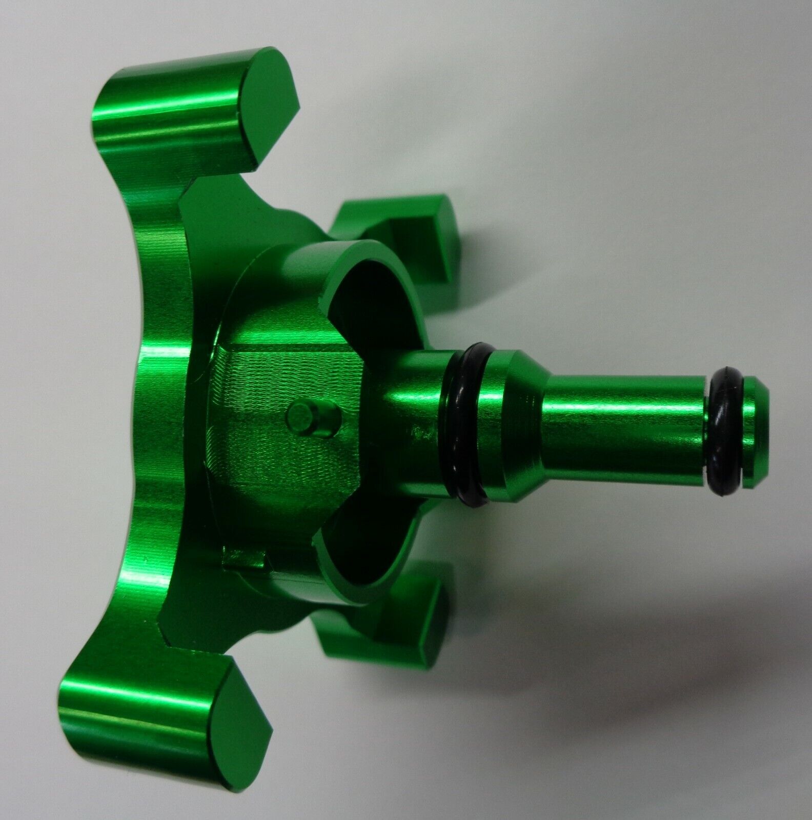17 18 19 20 Ford Powerstroke Diesel 6.7L Billet Fuel Drain Valve Anodized Metal - RarePartsFinder.Com