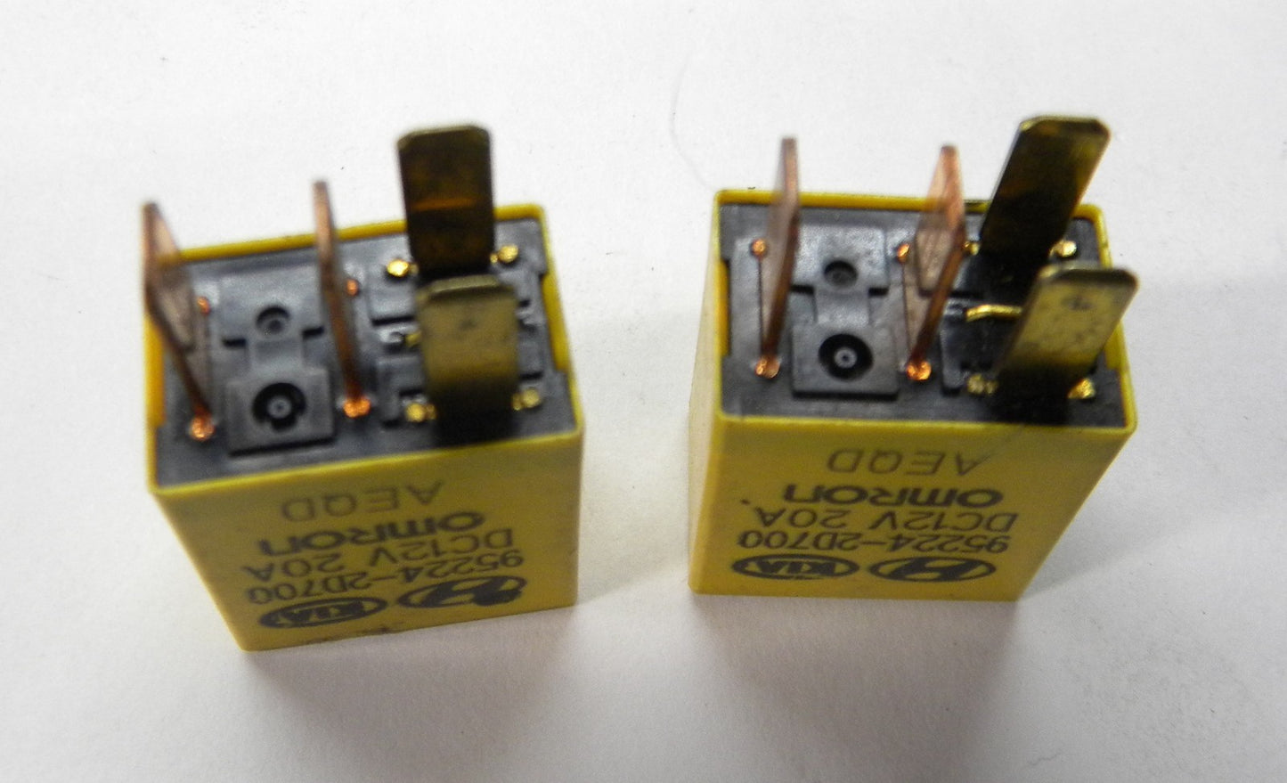 HYUNDAI  KIA OMRON 12V 20A 95224-2D700 RELAY SET OEM TESTED 1 YEAR WARRANTY  HY1