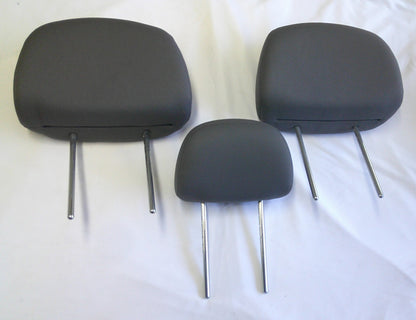 2005 - 2012  FORD ESCAPE REAR HEADREST HEAD REST SET GRAY CLOTH OEM