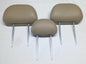 2005 - 2012 Ford Escape Mariner Rear 2nd Row Head Rest Set Tan Leather OEM