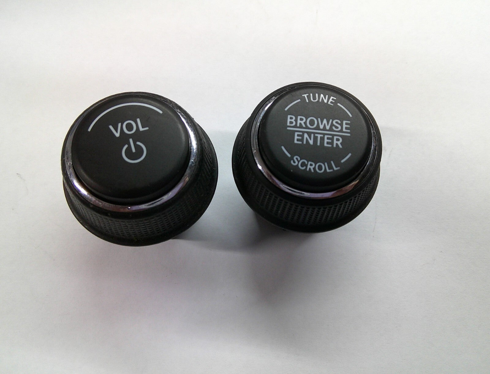 2013 DODGE DART RADIO STEREO TUNER SELECTOR KNOB OEM SET FREE SHIPPING!