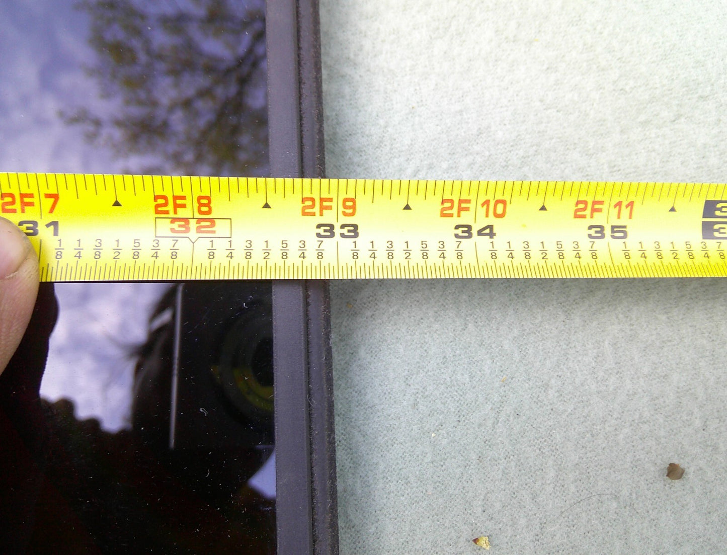 09 - 17 VOLVO XC60 OEM REAR PANORAMIC SUNROOF GLASS NO ACCIDENT FREE SHIPPING! - RarePartsFinder.Com