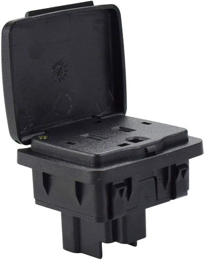 Center Console Power Outlet FL3Z-9N236-A For 17 - 19 Ford F250 F350 F450 F550 - RarePartsFinder.Com