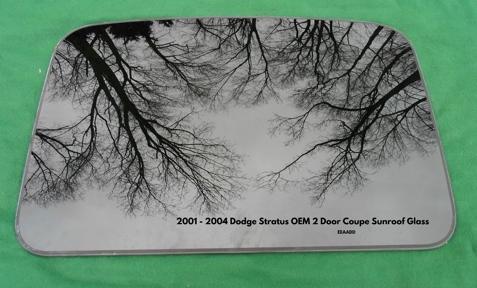 2001 - 2004 DODGE STRATUS 2 DOOR COUPE OEM FACTORY SUNROOF GLASS PANEL FREE SHIP - RarePartsFinder.Com
