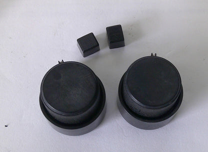 1991 CHEVROLET S-10 RADIO STEREO TUNER CONTROL KNOB SET OEM FREE SHIP - RarePartsFinder.Com