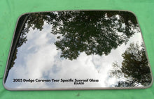 2005 DODGE CARAVAN OEM YEAR SPECIFIC SUNROOF GLASS PANEL FREE SHIPPING! - RarePartsFinder.Com