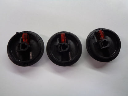 1989-1995 BMW 525i 535i CLIMATE CONTROL KNOB SET HVAC HEATER OEM FREE SHIPPING!