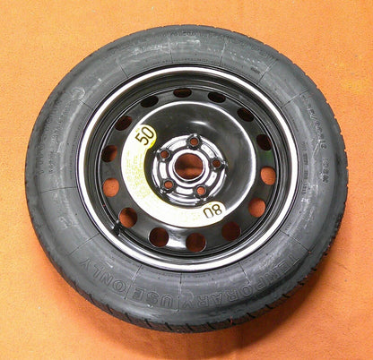 NEVER USED 12 - 21 Volkswagon Passat Emergency Spare Tire Wheel Donut OEM - RarePartsFinder.Com