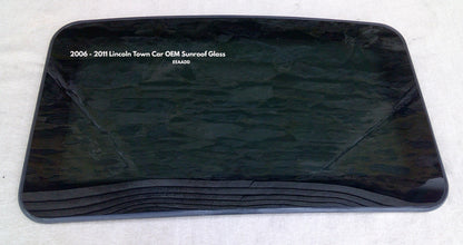 2006 - 2011 LINCOLN TOWN CAR OEM FACTORY SUNROOF GLASS FREE SHIPPING!