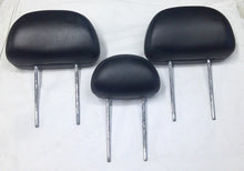 05 - 12 ESCAPE MARINER REAR L R SEAT HEADREST BLACK LEATHER SET GOOD CONDITION