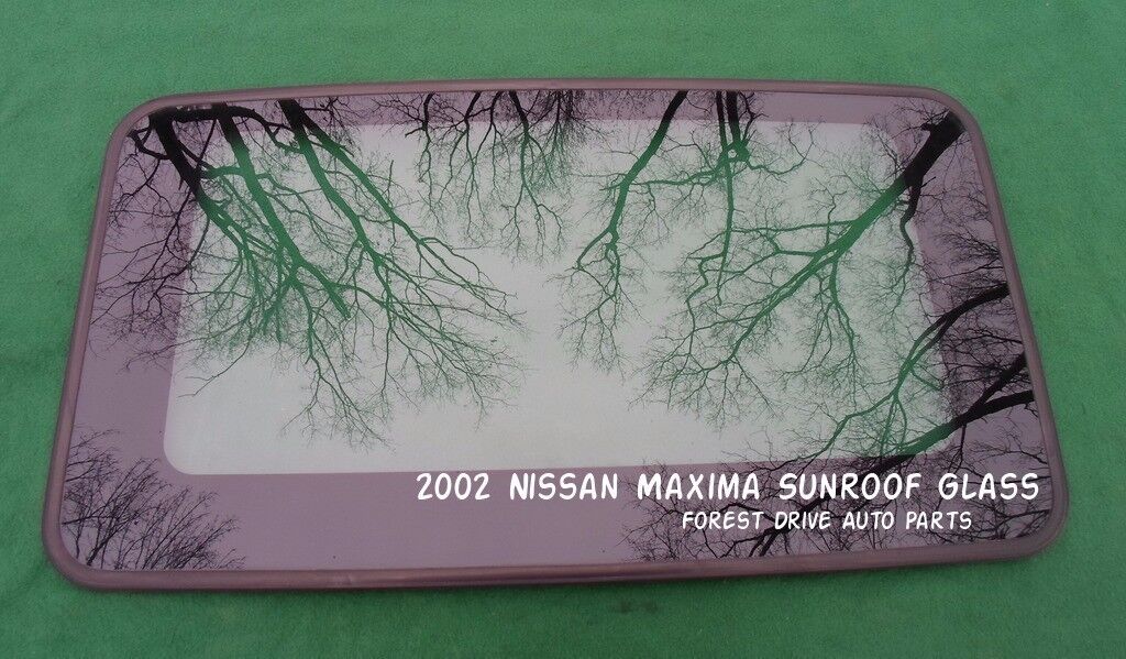 2002 NISSAN MAXIMA YEAR SPECIFIC SUNROOF GLASS NO ACCIDENT OEM FREE SHIPPING - RarePartsFinder.Com