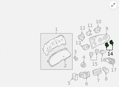 E-150 E-250 E-350 ECONOLINE CLIMATE CONTROL FAN A/C POWER KNOB OEM F8UZ-18519-AA