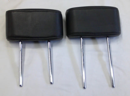 05 - 12 NISSAN ARMADA OEM BLACK LEATHER REAR 3rd ROW HEADREST SET FREE SHIPPING!