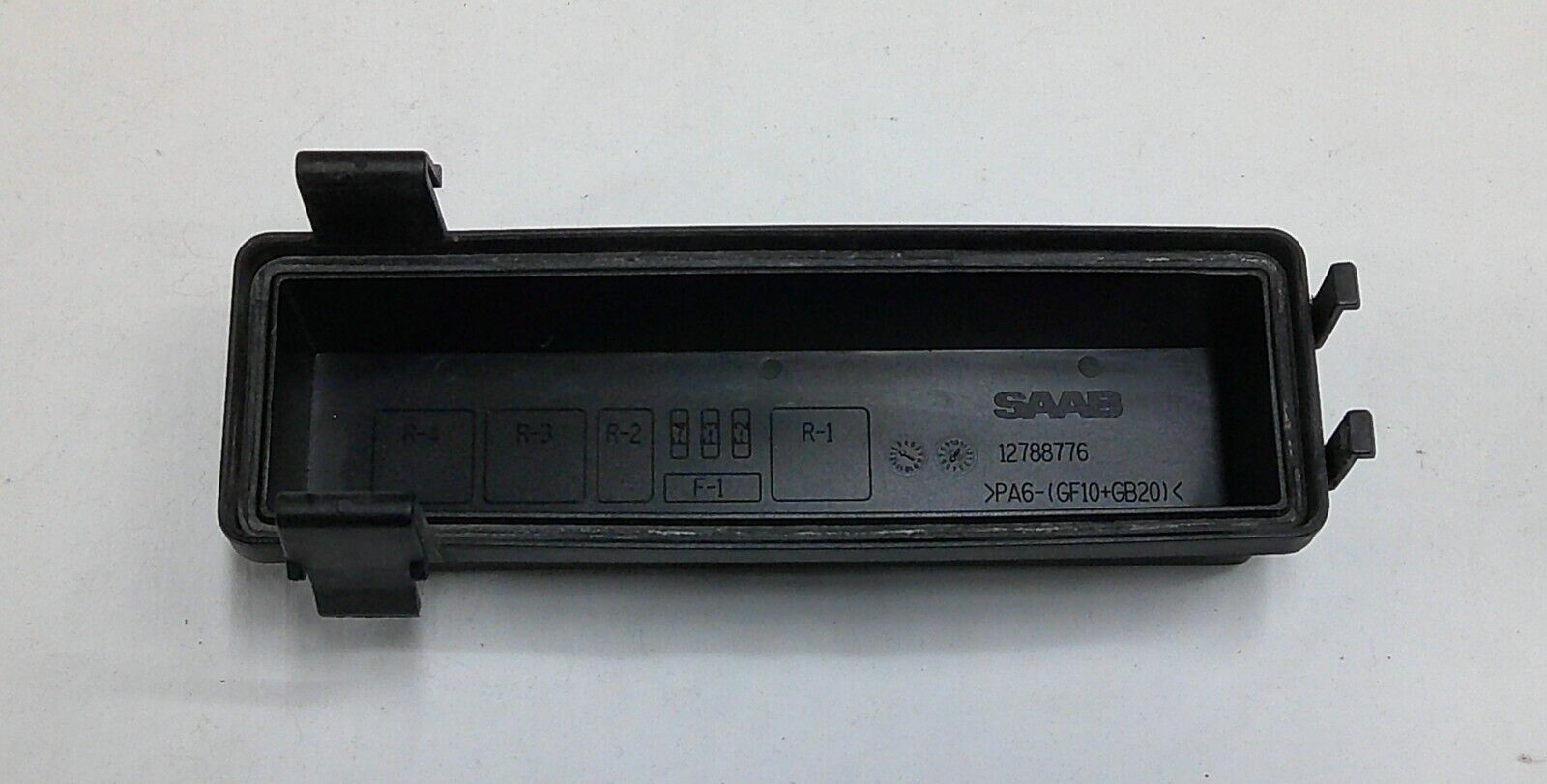 2003 - 2011 Saab 9-3 Fuse Box Relay Cover Trim Bezel 12788776 A17 - RarePartsFinder.Com