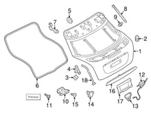 2012 - 2015 MINI COUPE ON BODY TRUNK HATCH WEATHERSTRIP OEM 51-76-2-758-883 W4 - RarePartsFinder.Com