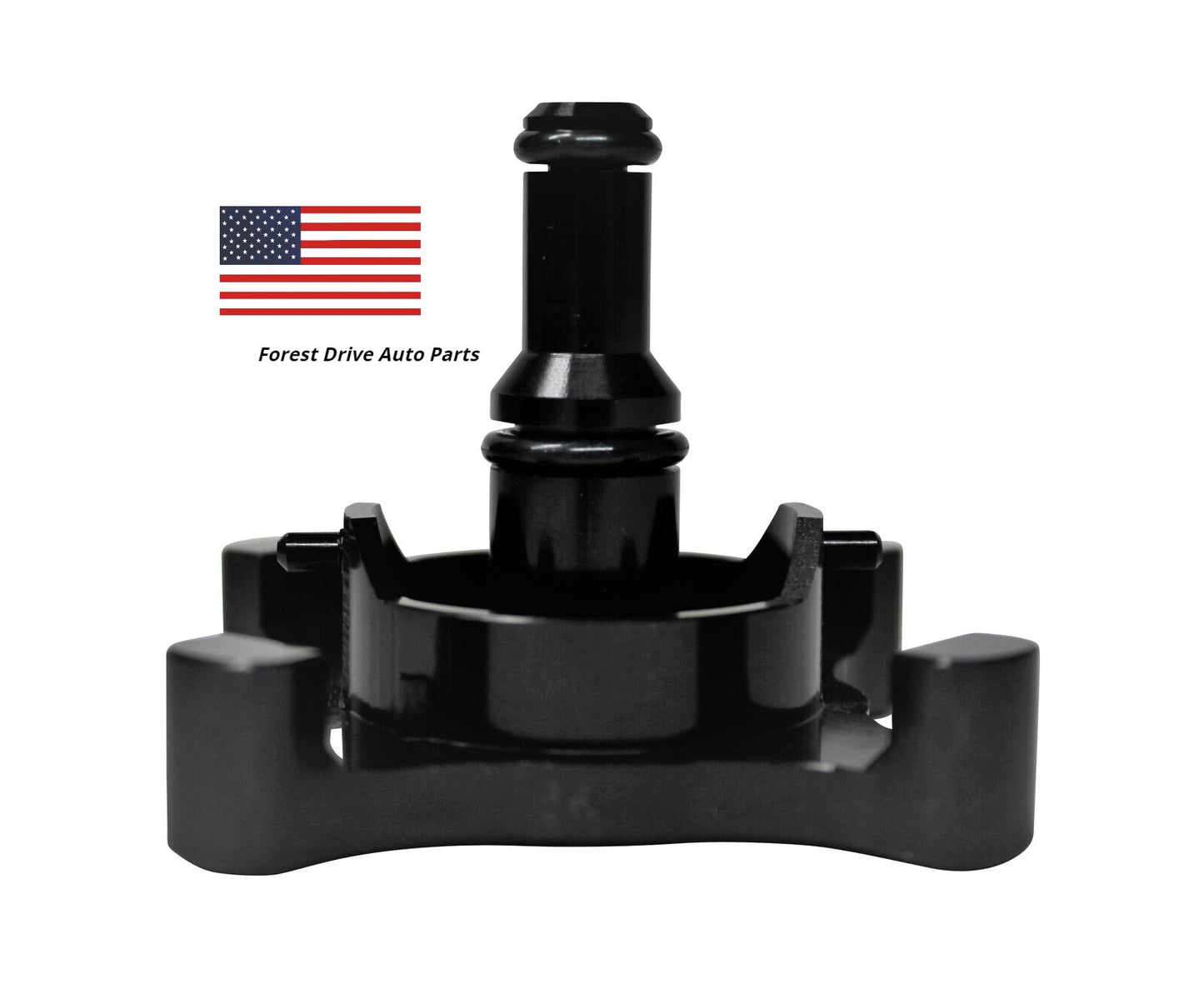 17 18 19 20 Ford Powerstroke Diesel 6.7L Billet Fuel Drain Valve Anodized Metal