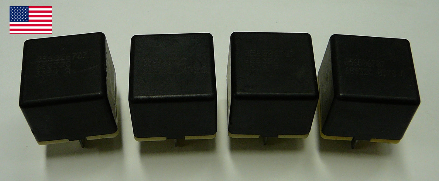 DODGE JEEP CHRYSLER 56006707 4 PIECE RELAY SET TESTED 1 YEAR WARRANTY OEM C1