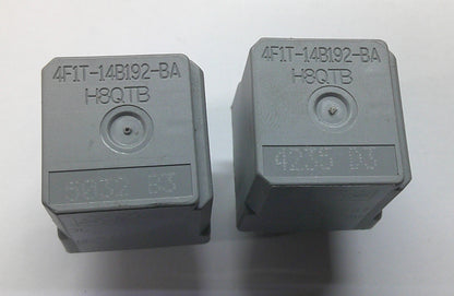 2x FORD OEM RELAY SET 4F1T-14B192-BA    H8QTB  TESTED  1 YEAR WARRANTY  F9 - RarePartsFinder.Com