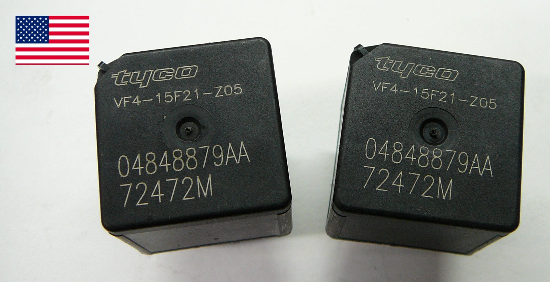 TYCO 04848879AA 72472M RELAY SET VF4-15F21-Z05 TESTED 1 YEAR WARRANTY OEM C2