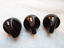 97 - 03 FORD F150 EXPEDITION CLIMATE CONTROL AC 3 KNOB SET BLUE LENS - RarePartsFinder.Com