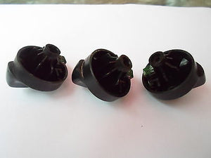 1997 - 2003 FORD F150 EXPEDITION CLIMATE CONTROL 3 KNOB SET GREEN LENS FREE SHIP