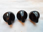 97 - 03 FORD F150 EXPEDITION CLIMATE CONTROL 3 KNOB SET GREEN LENS F65Z-18519-AB