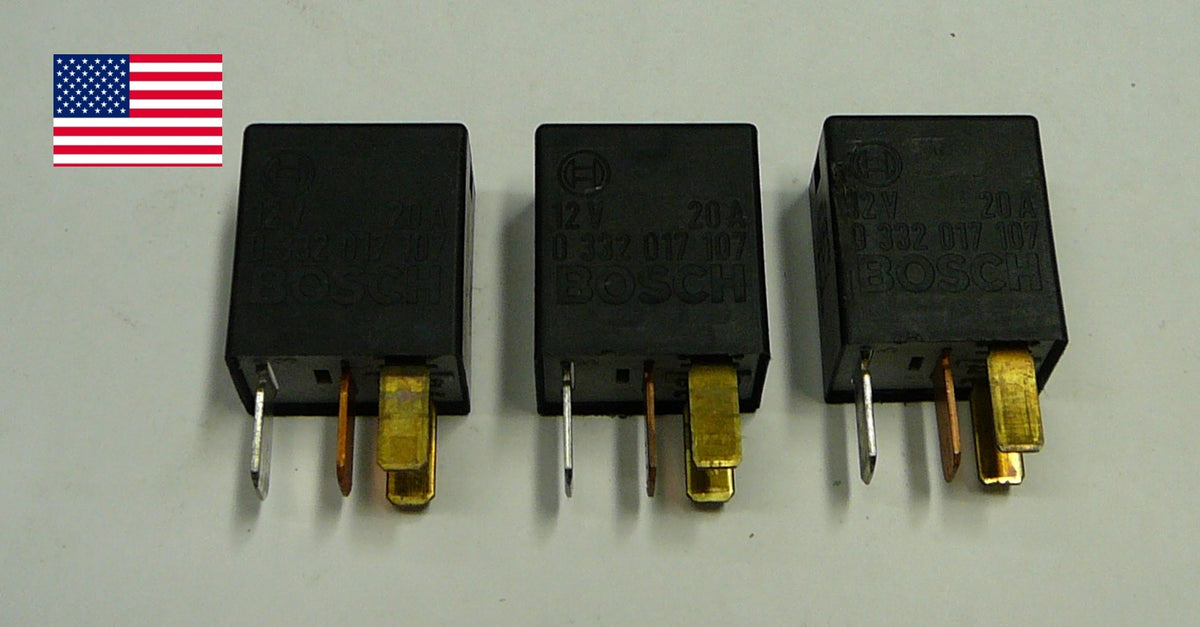 LOT OF 3 TOYOTA  RELAY 90084-98025 BOSCH TESTED 1 YEAR WARRANTY T1